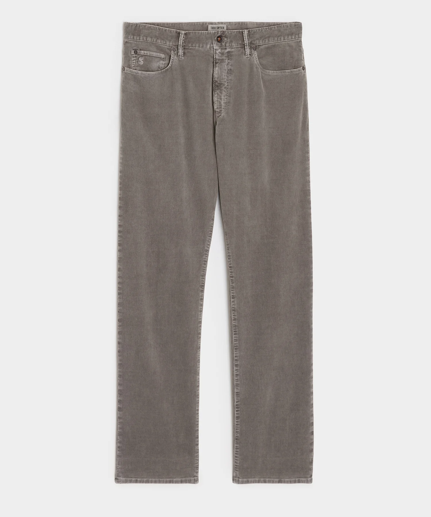 Image of Straight 5-Pocket Corduroy Pant