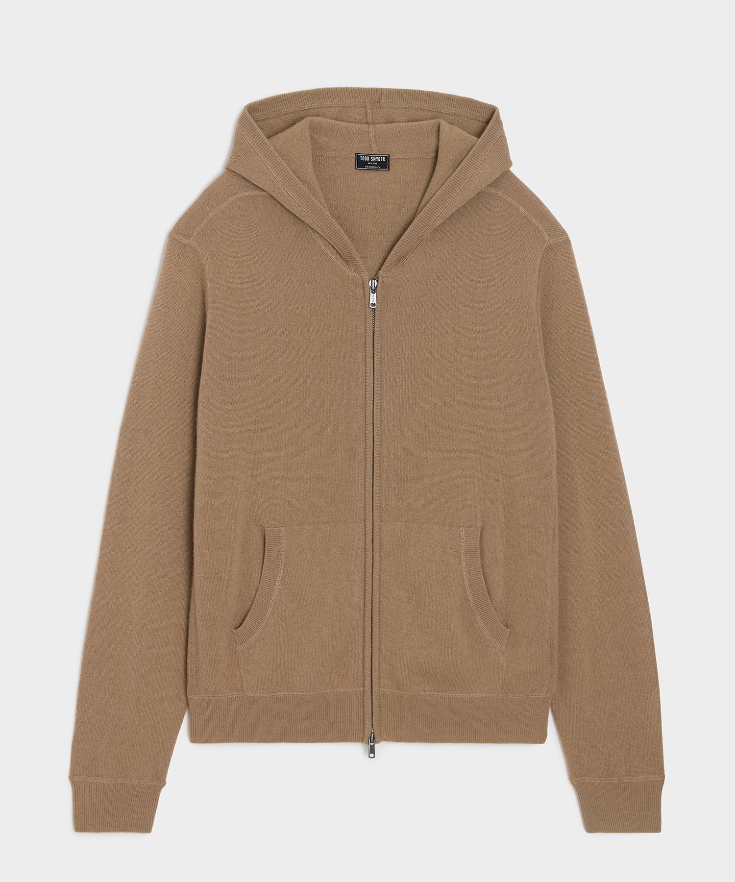 Image of Cashmere Full-Zip Hoodie