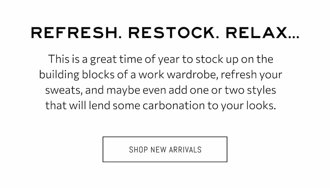 SHOP NEW ARRIVALS
