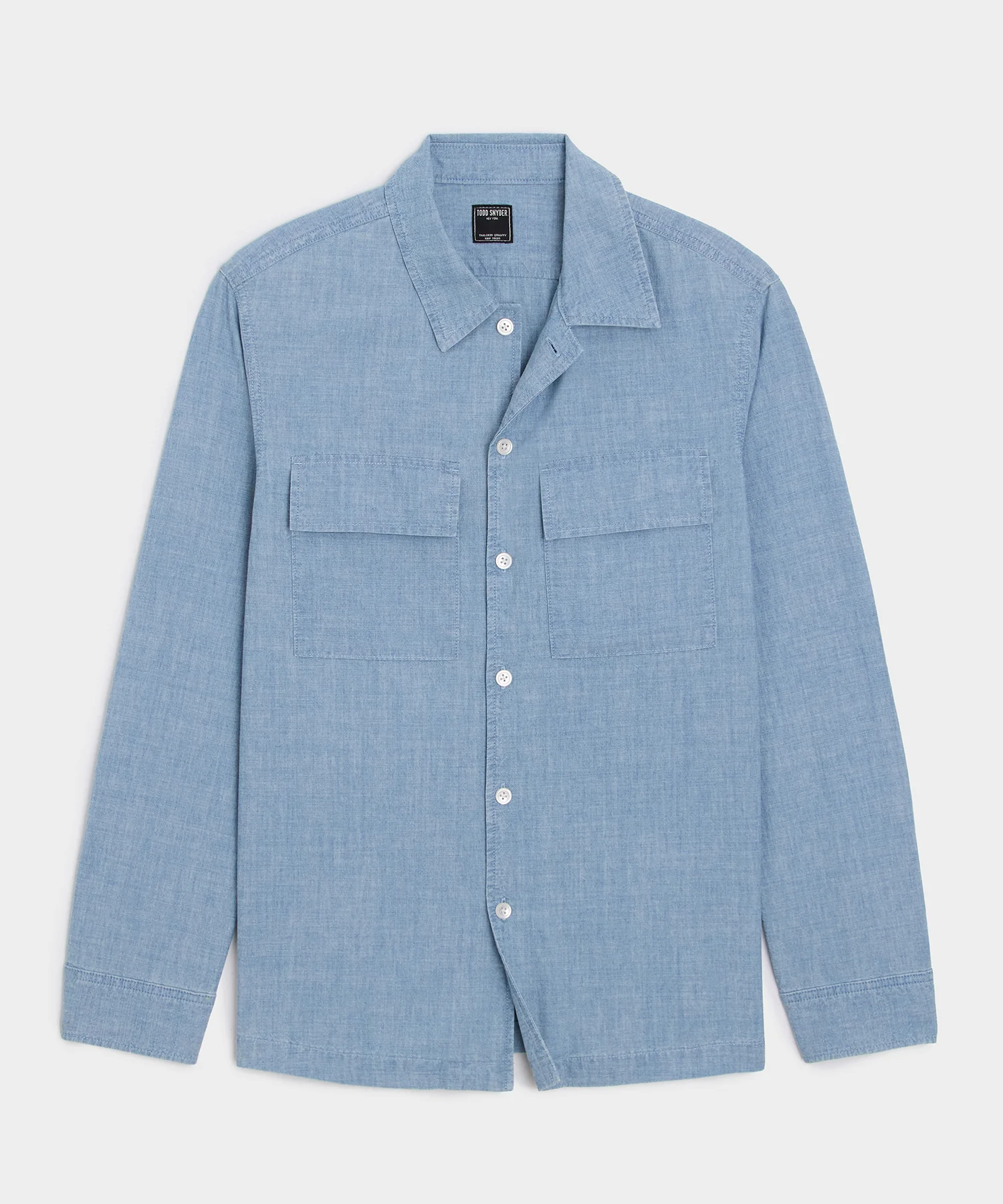 Image of Relaxed Chambray CPO Overshirt