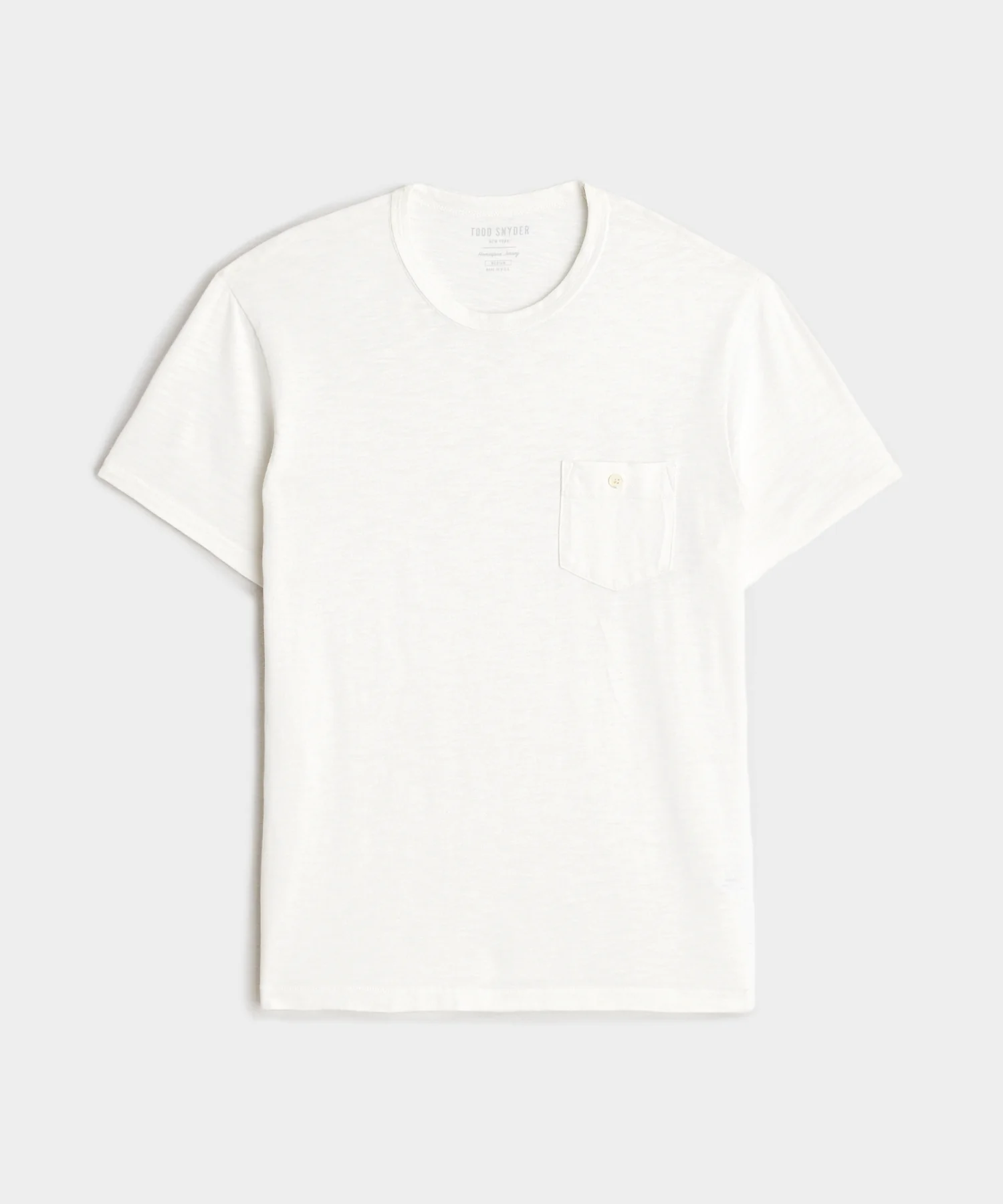 Image of Made in L.A. Homespun Slub Pocket Tee