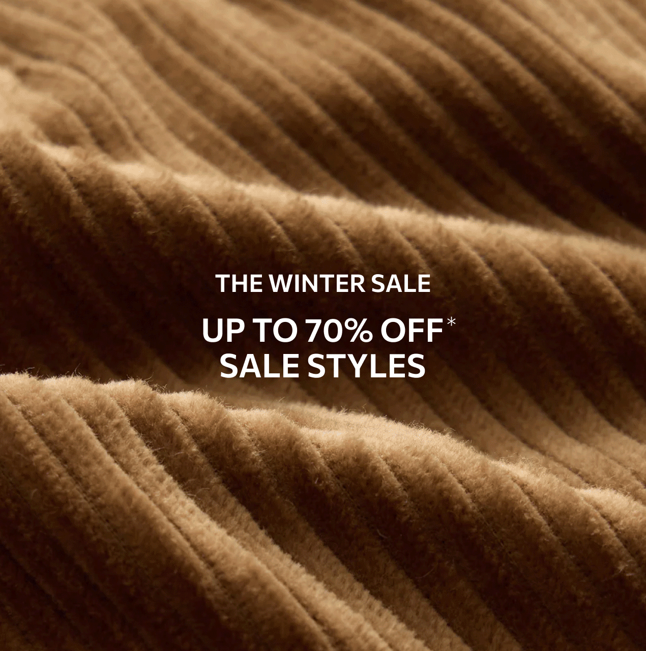 SHOP UP TO 70% OFF