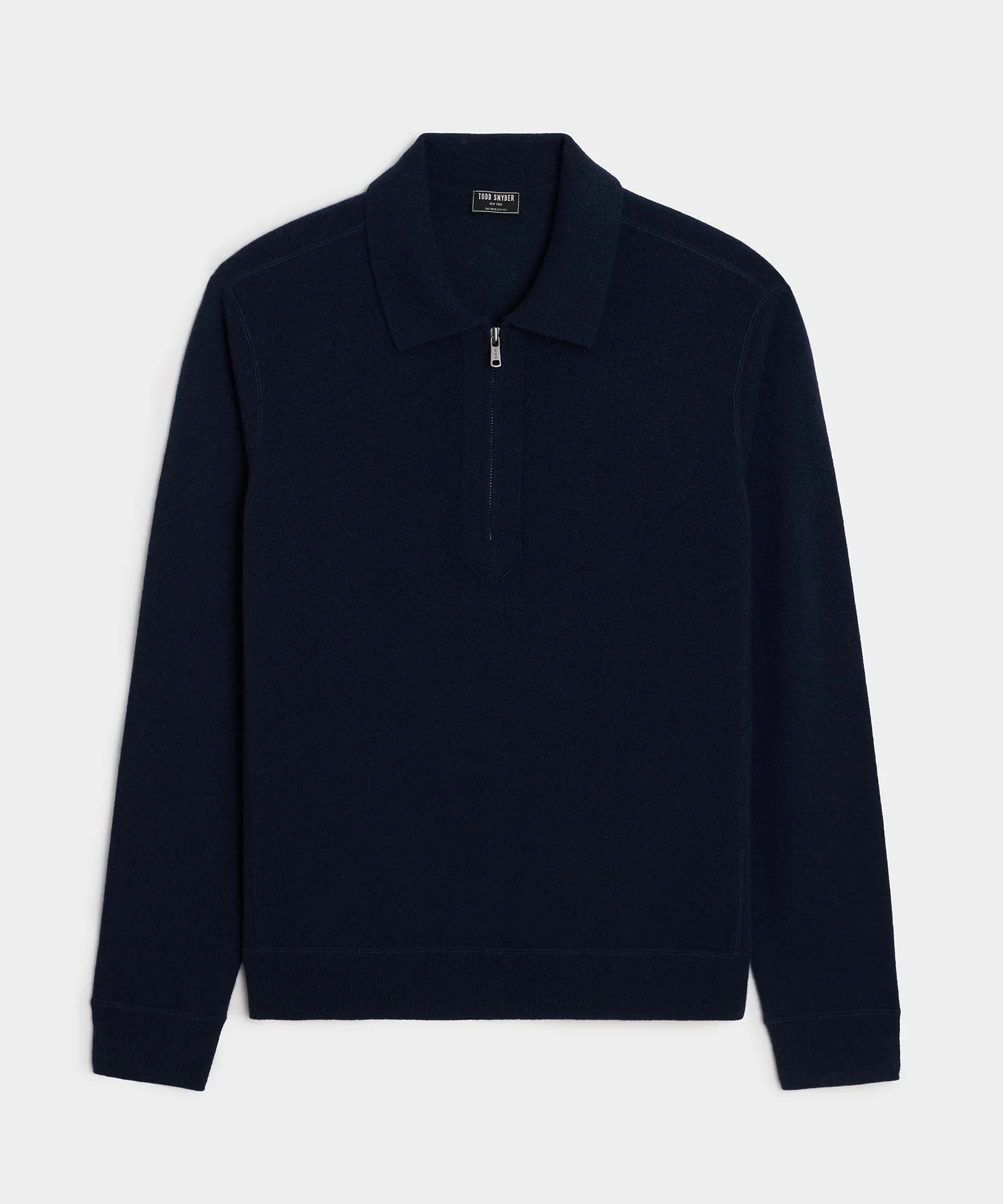 Image of Cashmere Quarter-Zip Sweater Polo