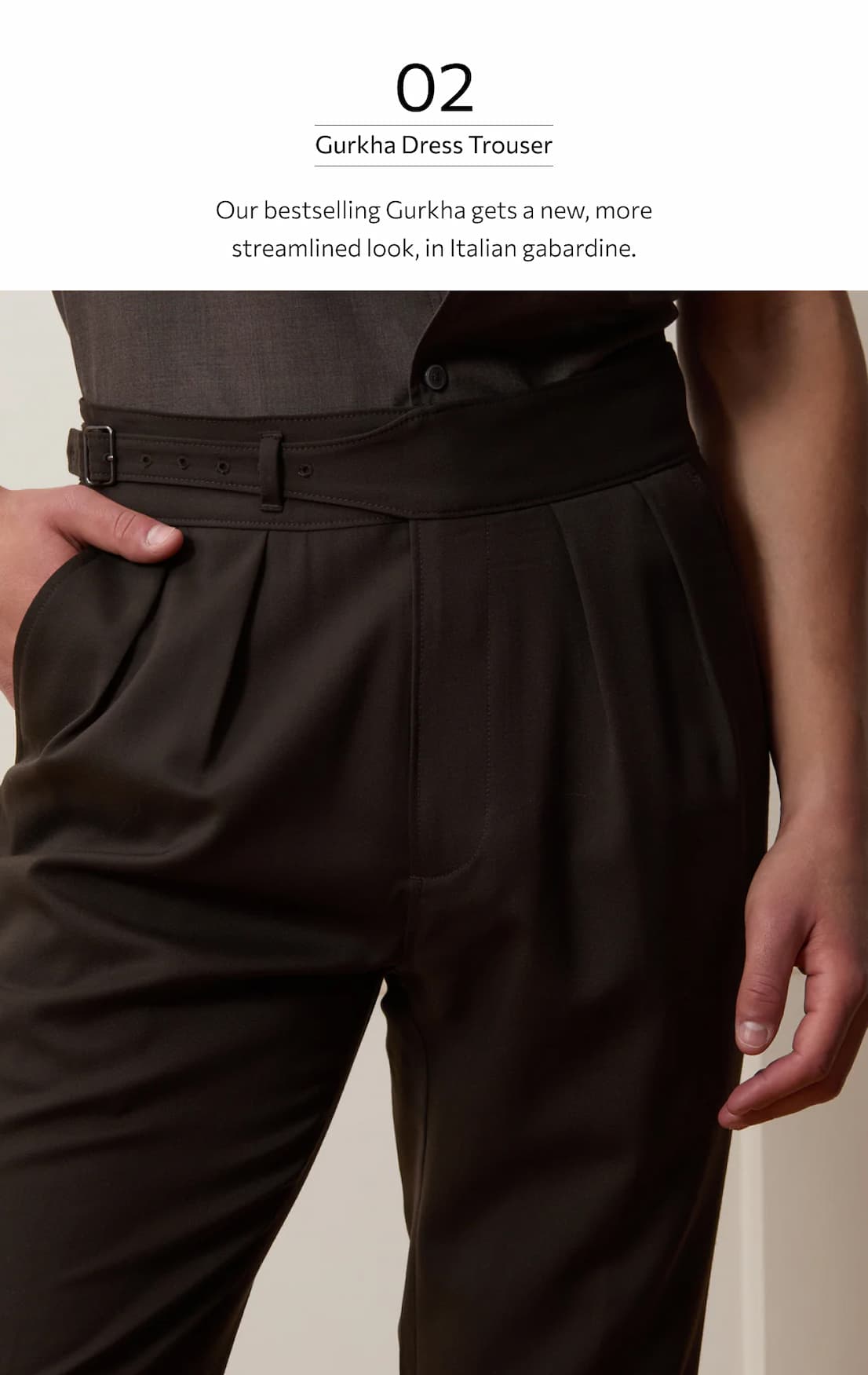 GURKHA DRESS TROUSER