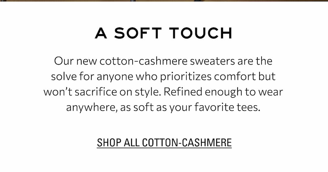 SHOP ALL COTTON-CASHMERE