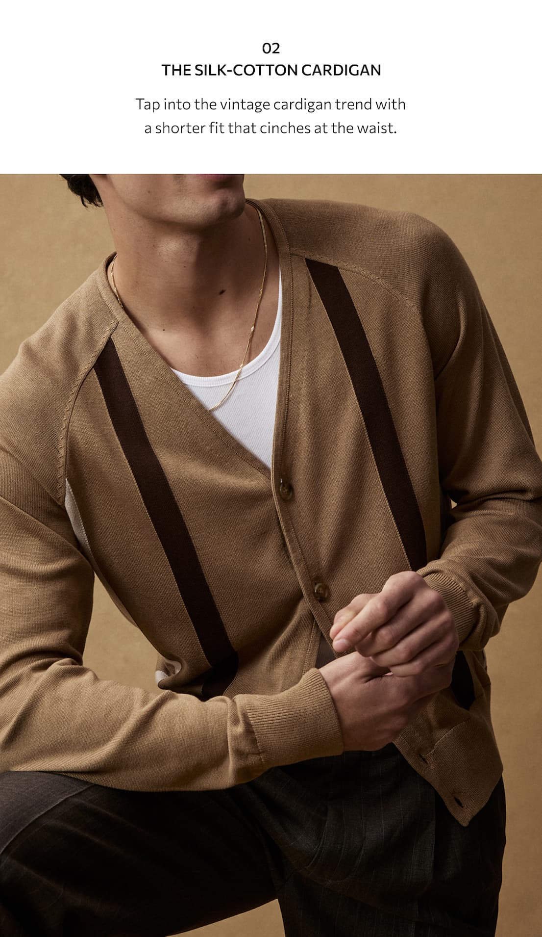 THE SILK COTTON CARDIGAN
