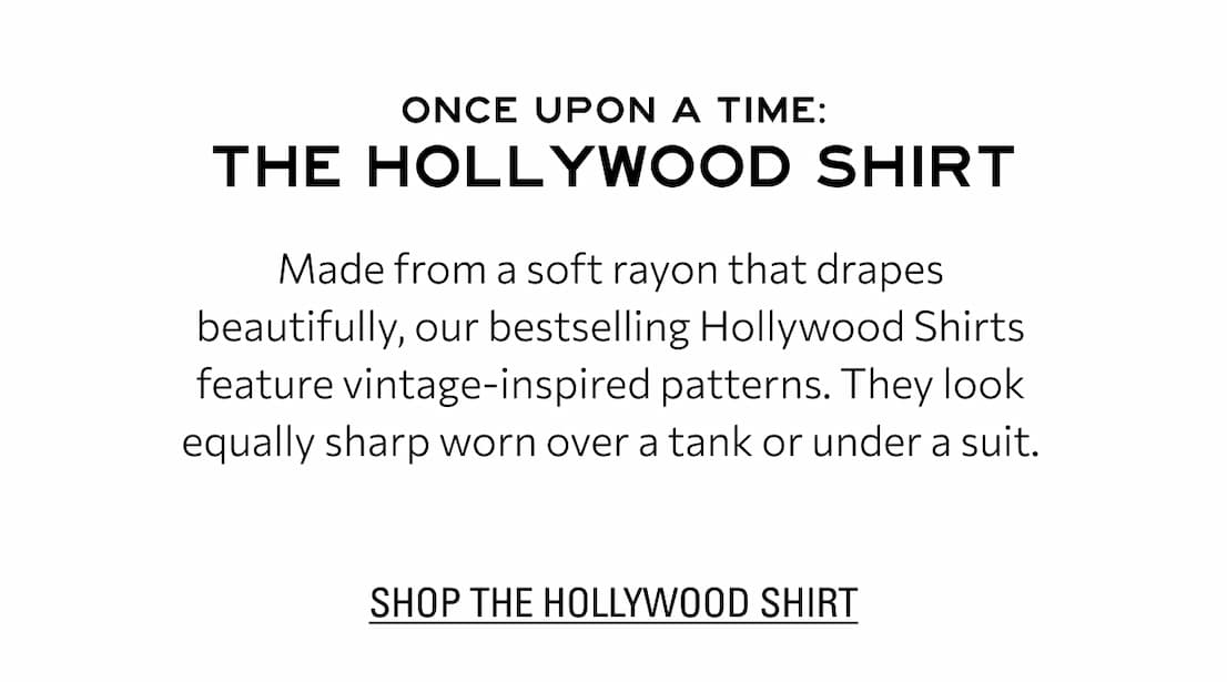 SHOP THE HOLLYWOOD SHIRT