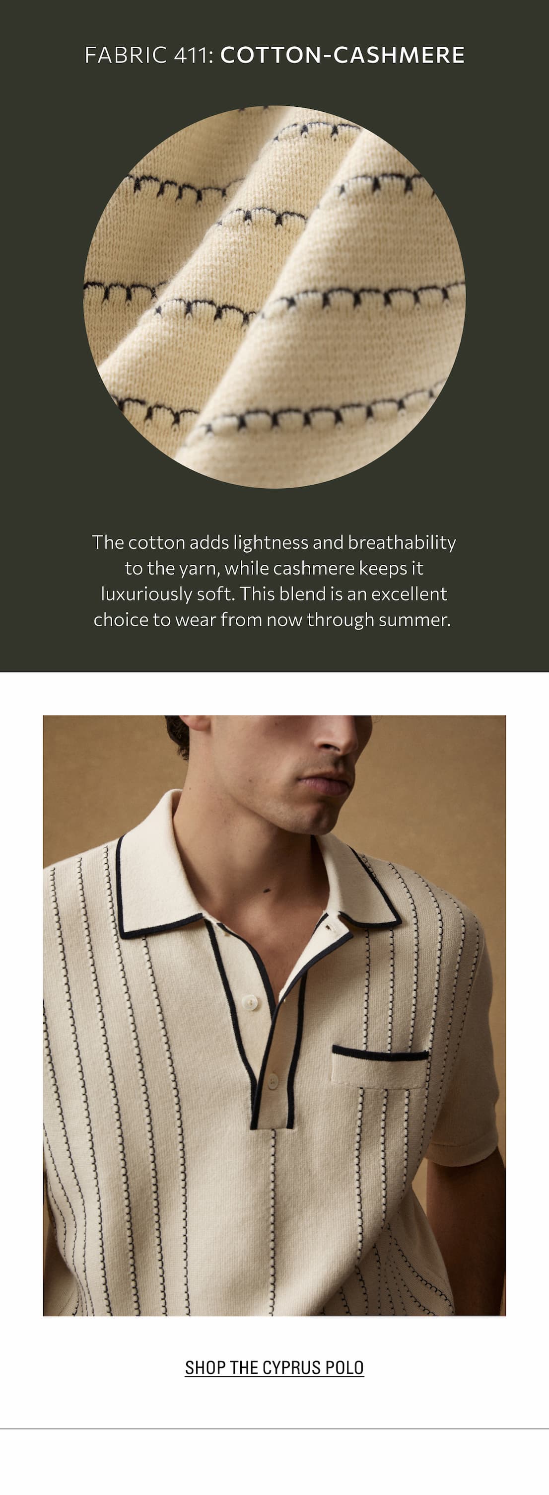 SHOP THE CYPRESS POLO