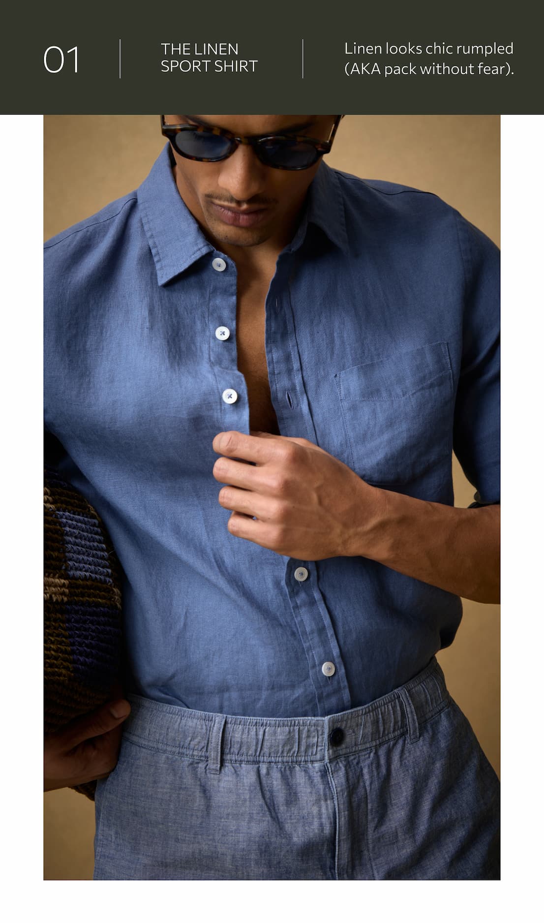 SHOP THE LINEN SPORT SHIRT