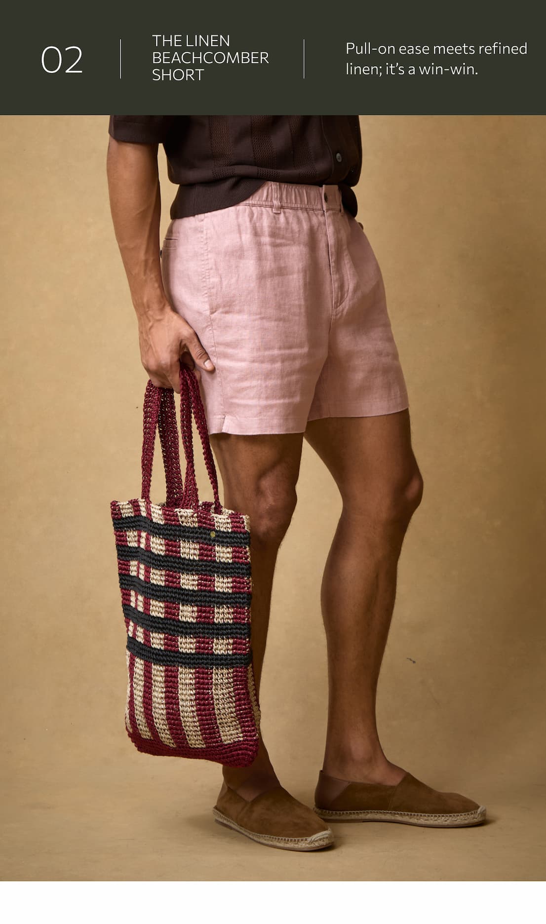 SHOP THE LINEN BEACHCOMBER SHORT