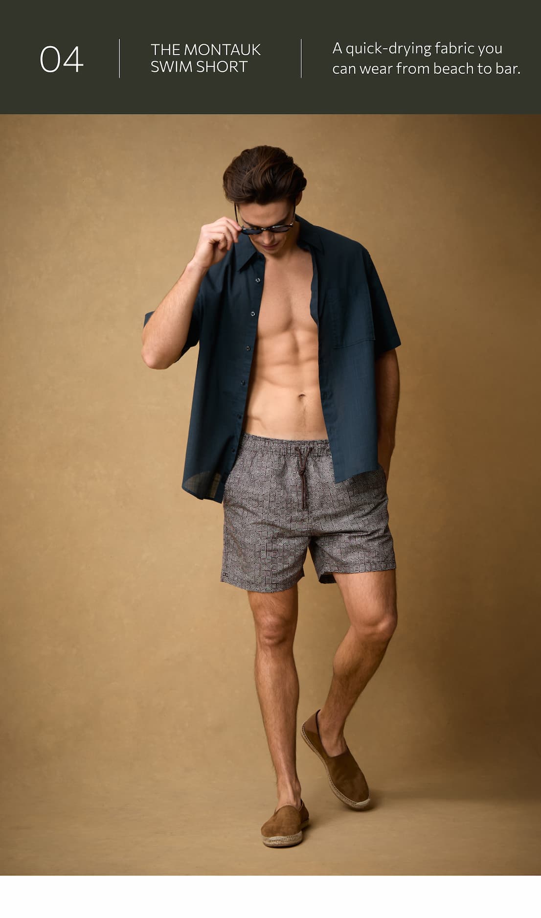 SHOP THE MONTAUK SWIM SHORT