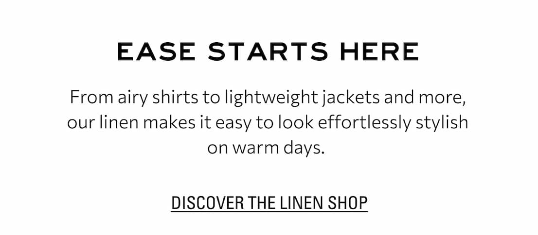 DISCOVER THE LINEN SHOP
