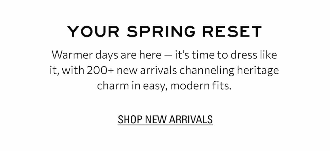 SHOP NEW ARRIVALS