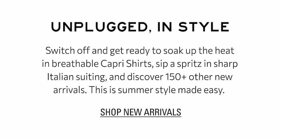 SHOP NEW ARRIVALS
