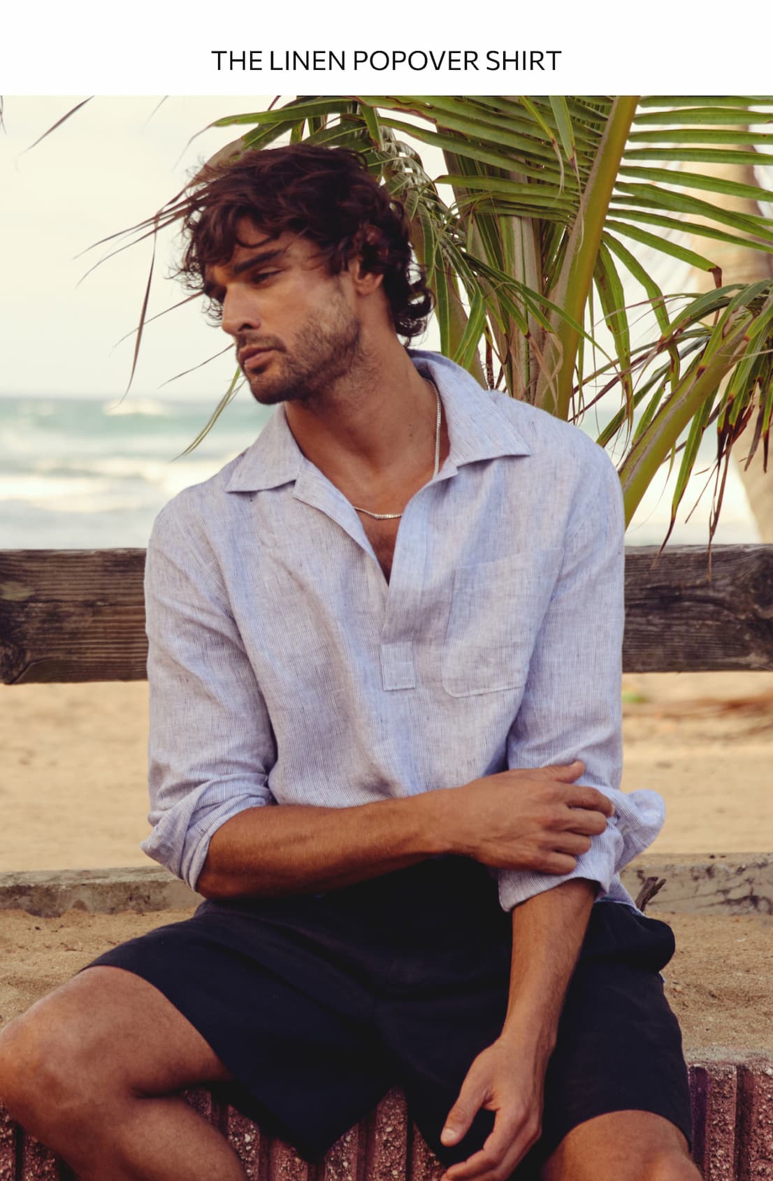 Linen Popover Shirt