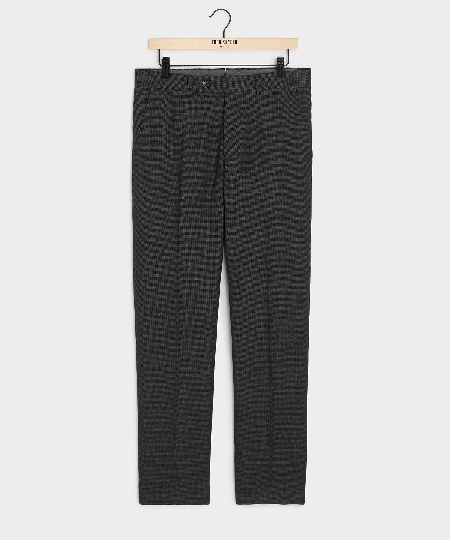 Image of Italian Cotton-Linen Sutton Trouser