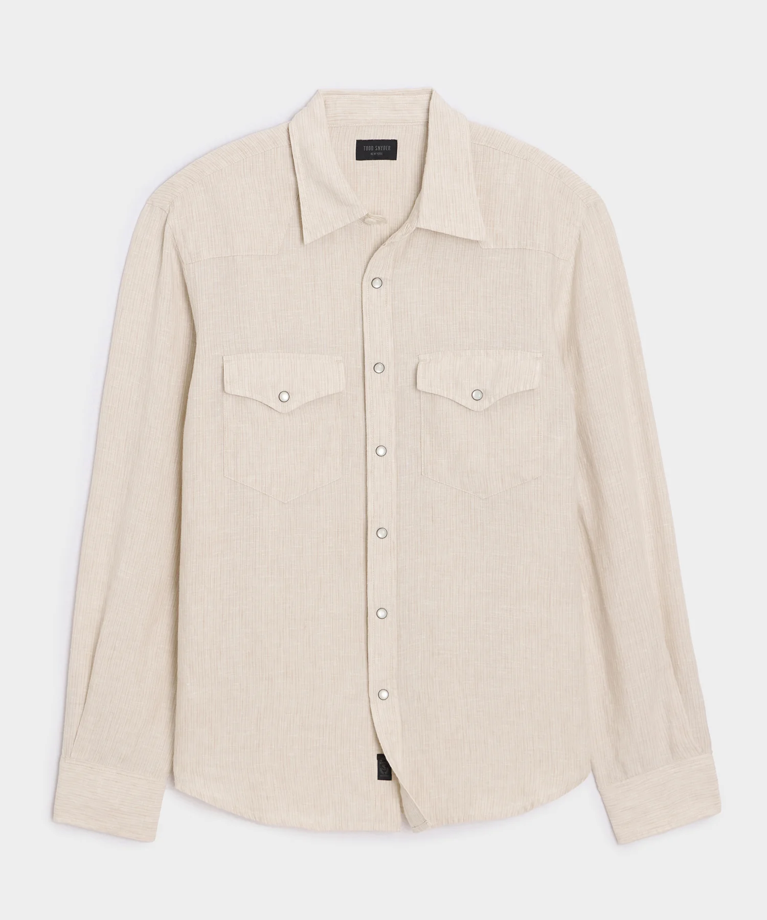 Image of Linen Western Shirt
