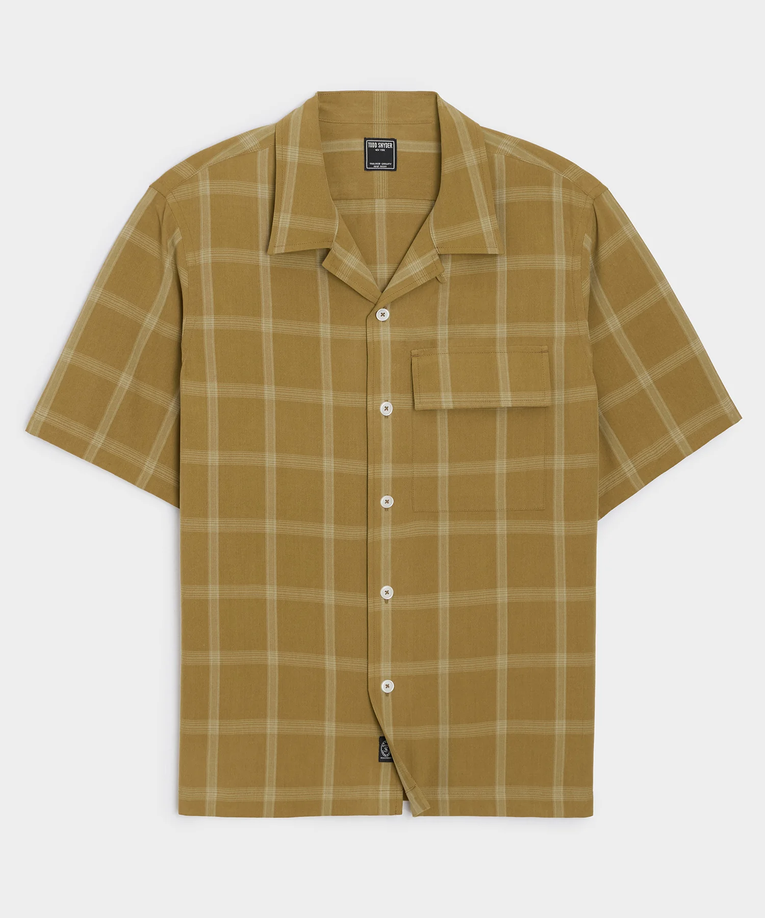 Image of Sand-Washed Silk Studio Shirt