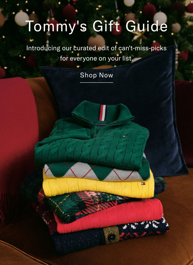 Tommy's gift guide