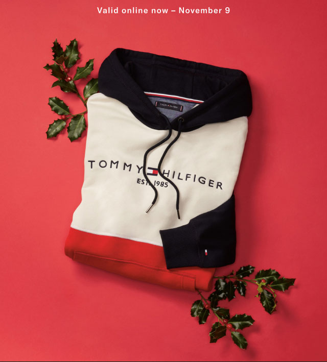 Valid online now - November 9th
