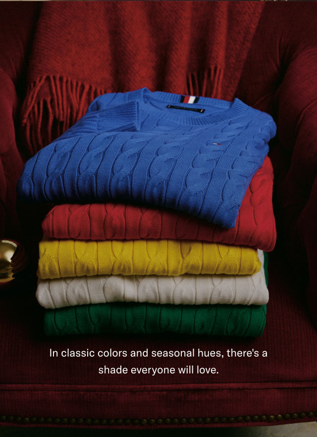 In classic colors and seasonal hues, there's a shade everyone will love.                                                