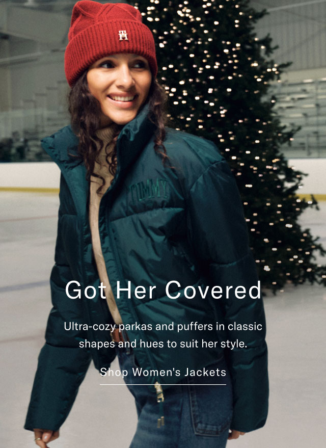 Ultra-cozy parkas and puffers in classic shapes and hues to suit her style  Shop Women's Jackets                                                