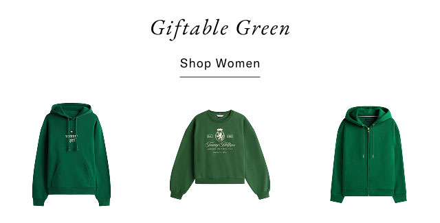 Giftable green                                            Shop women