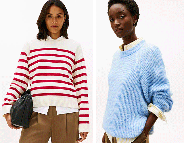 1 Pick your base: high-style, low-effort jeans with a hint of stretch and a gently curved shape. Shop the Jean 