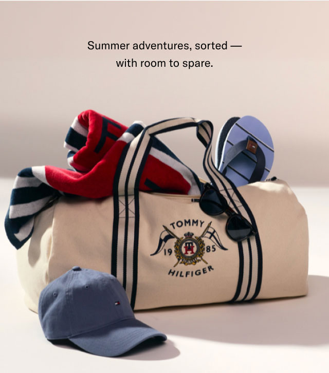 Summer adventures, sorted - with room to spare.