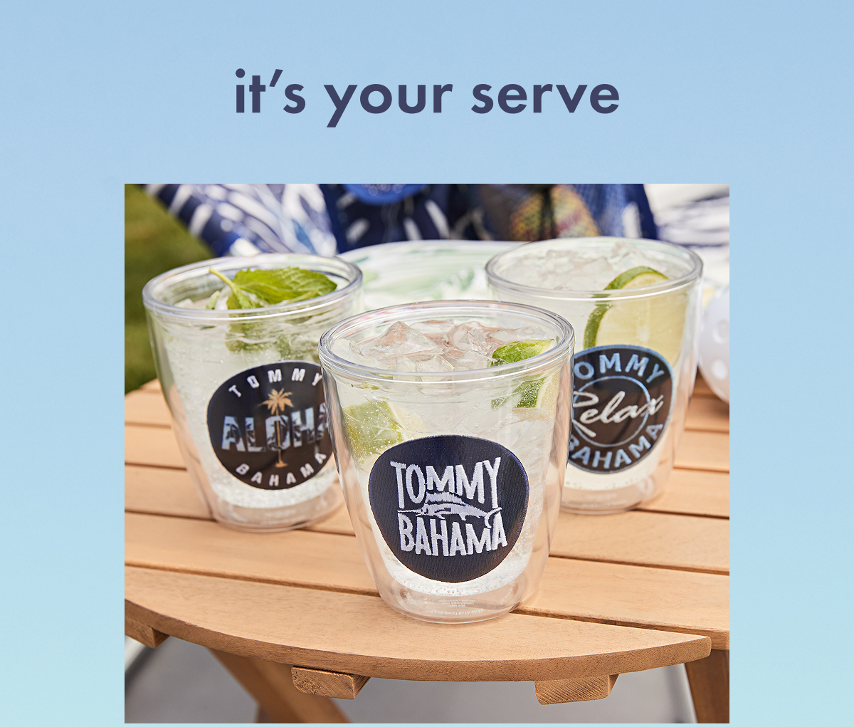 It's Your Serve