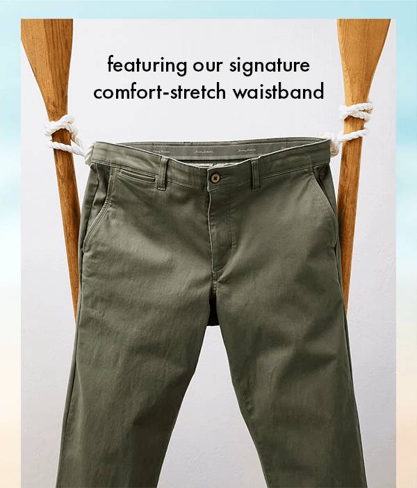 Featuring our signature comfort-stretch waistband.