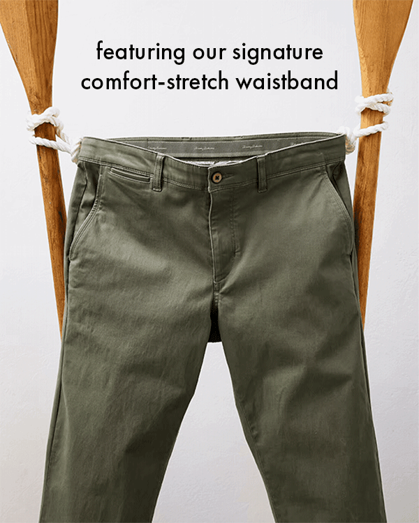 Featuring our signature comfort-stretch waistband.