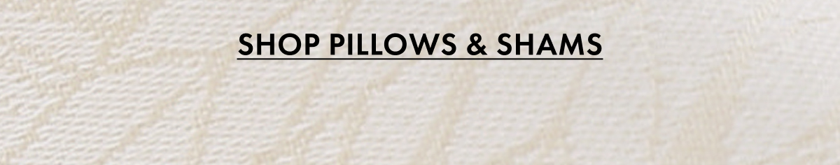 Shop Pillows & Shams