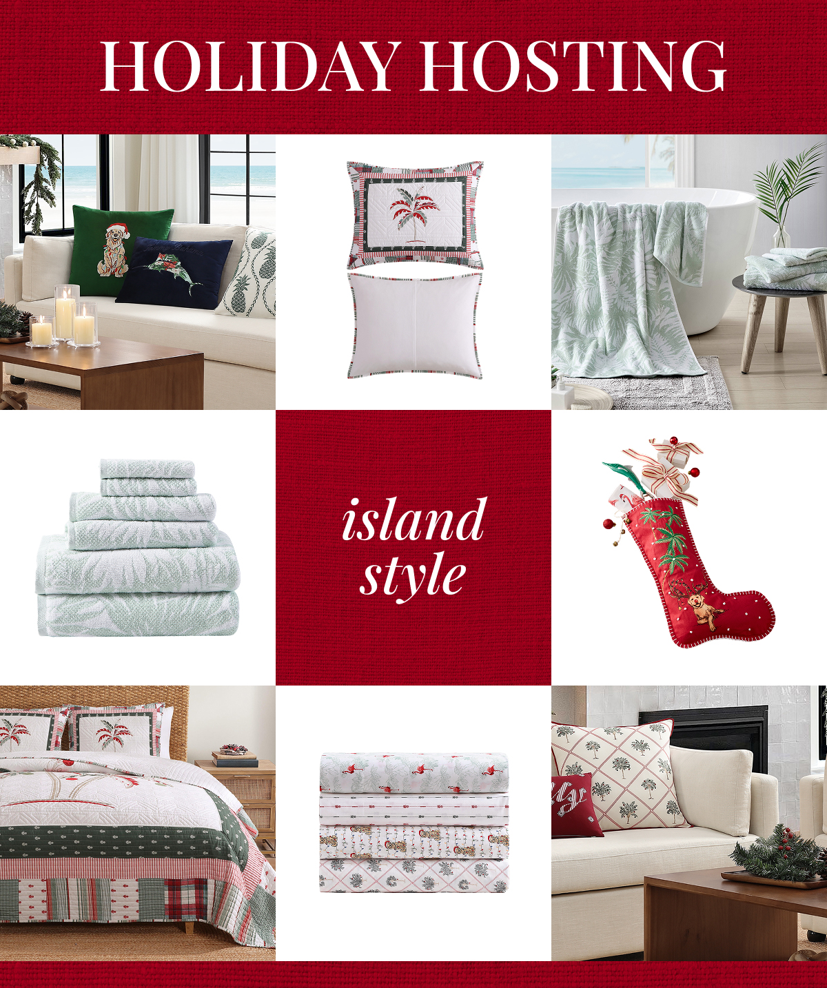 Holiday Hosting. Island Style. 