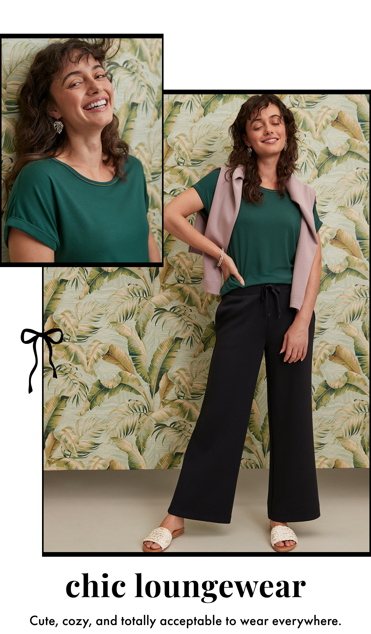 Chic Loungewear: cute, cozy, and totally acceptable to wear everywhere.