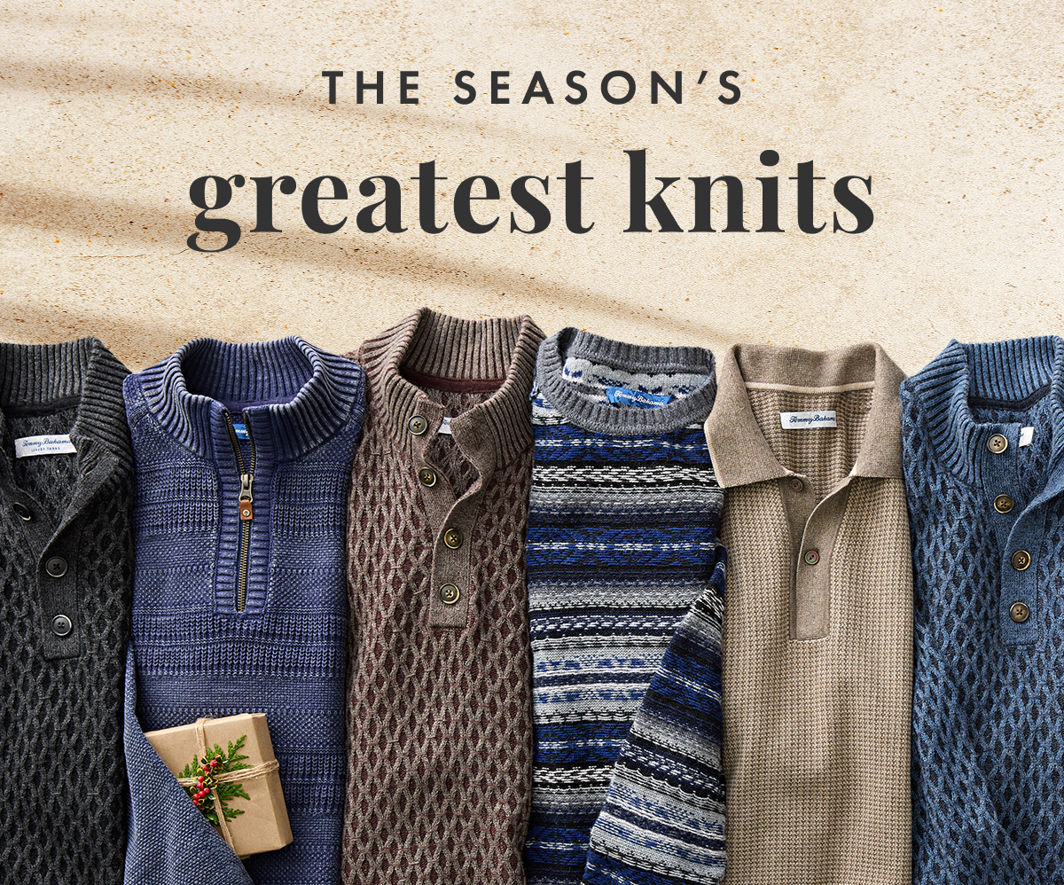 The Season's Greatest Knits. 