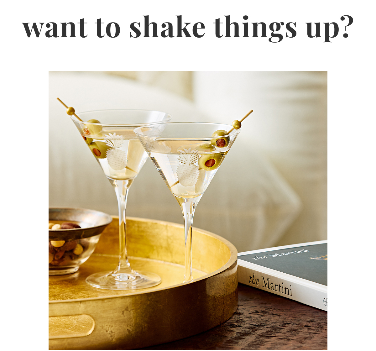 Want to Shake Things Up?