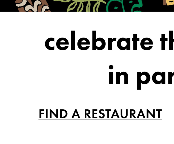 Celebrate the Holidays in Paradise. Find a Restaurant