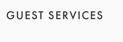 Guest Services