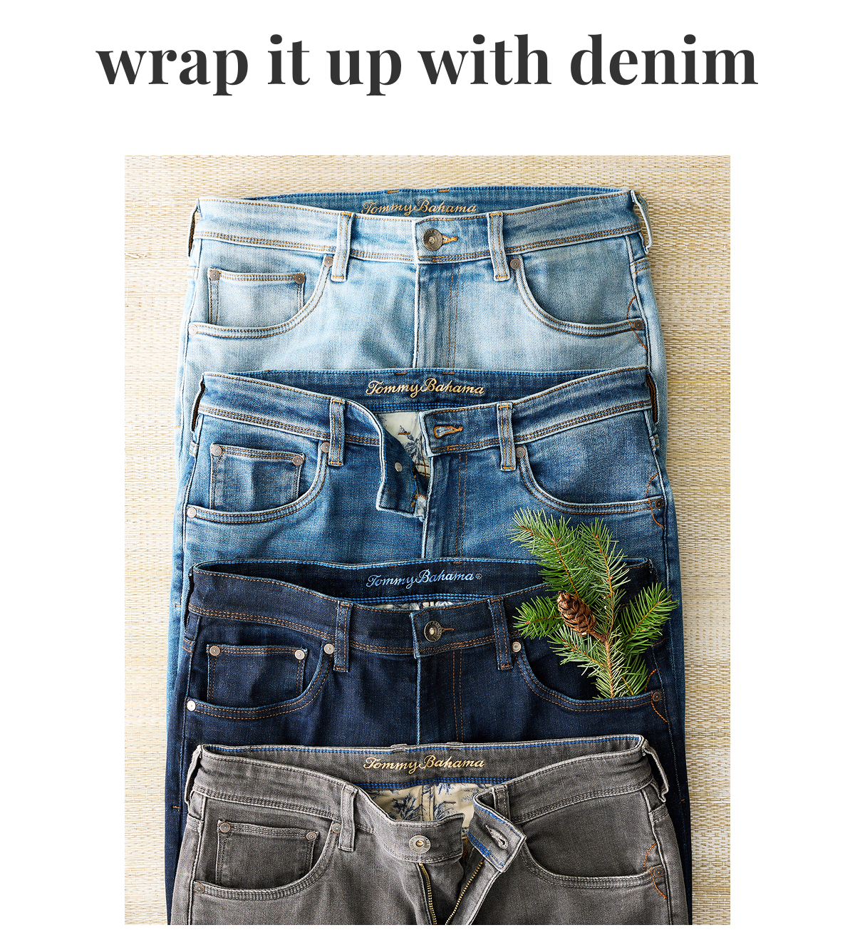 Wrap it up With Denim