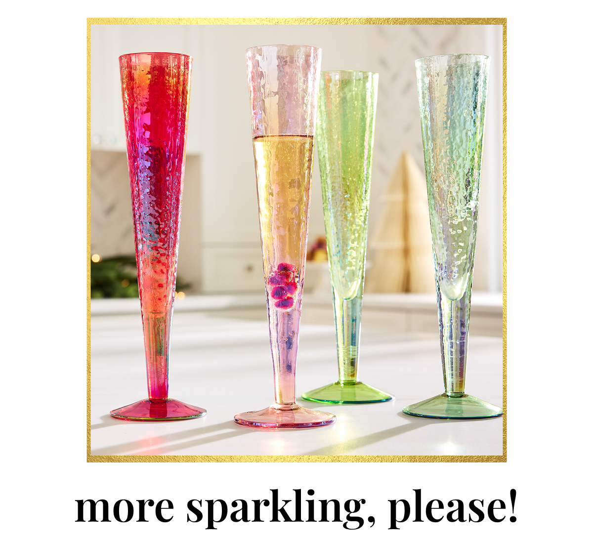 More Sparkling, Please! 