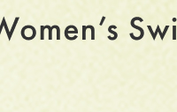 Women's Swim