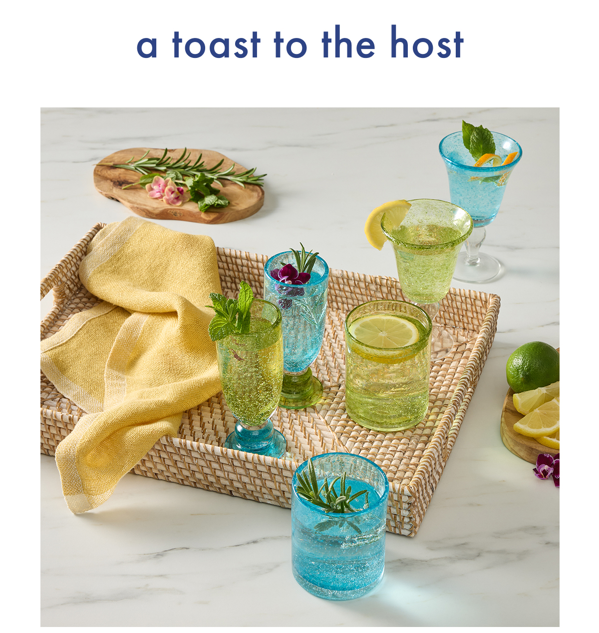 A Toast to the Host. 