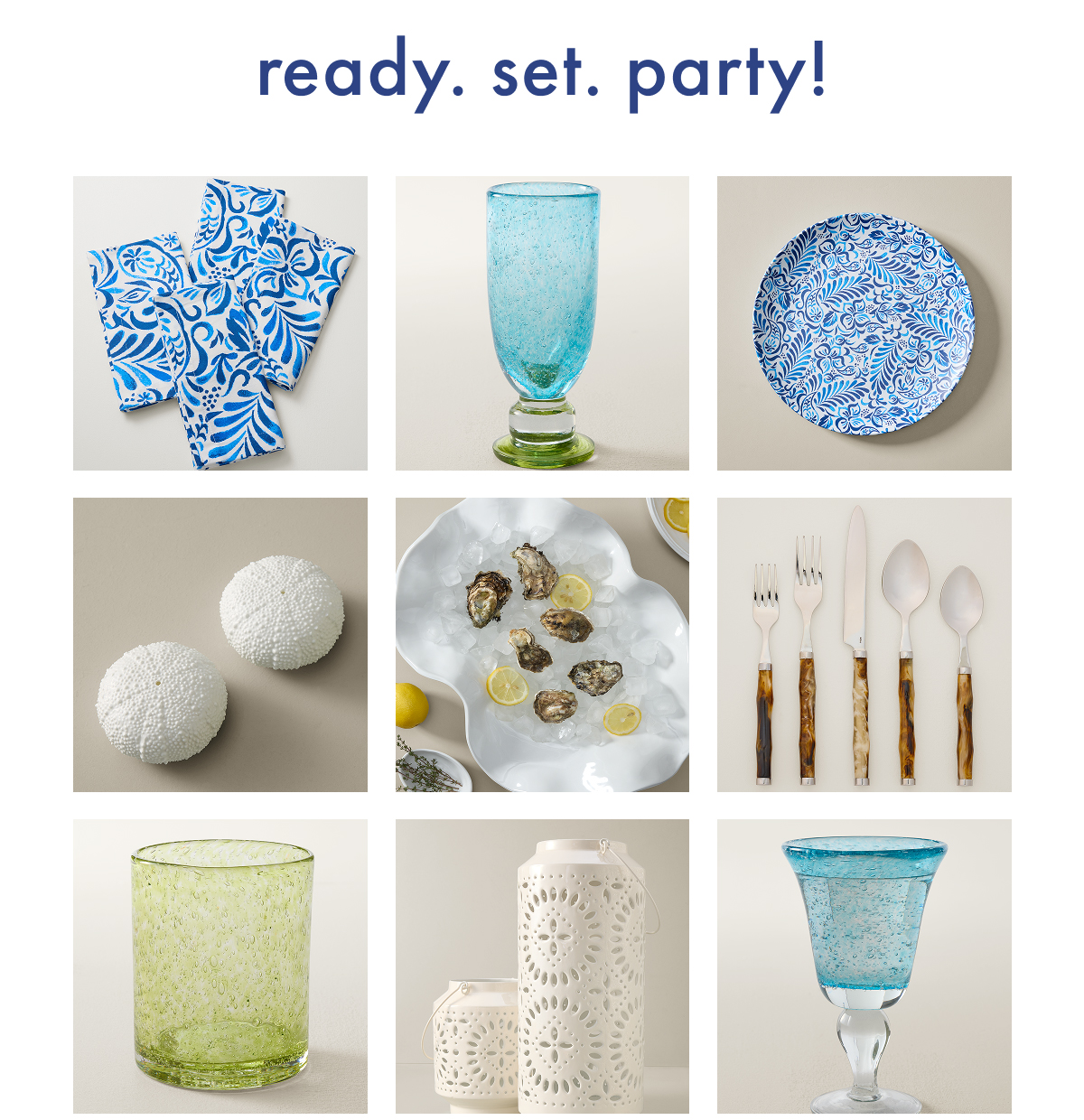 Ready. Set. Party!