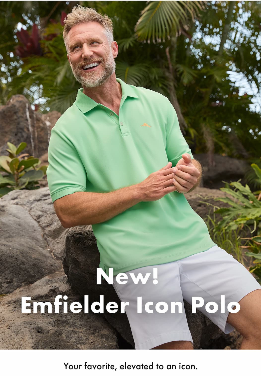 New! Emfielder Icon Polo. Your favorite, elevated to an icon.