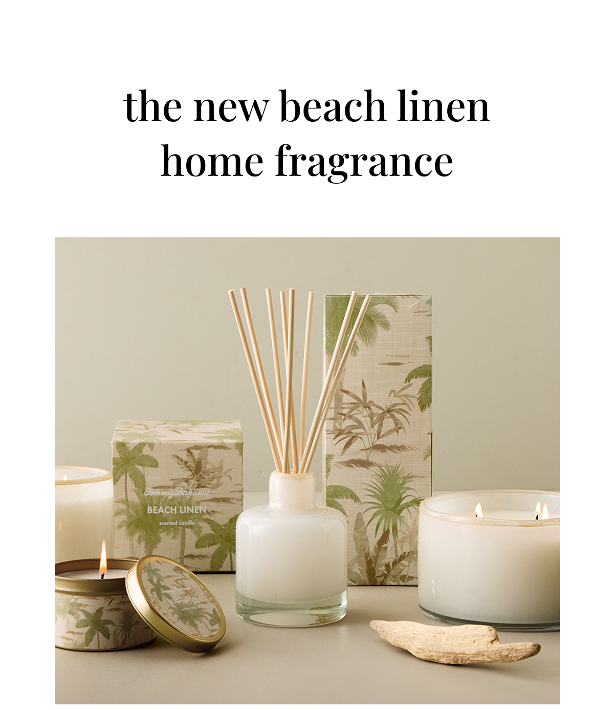 The New Beach Linen Home Fragrance 