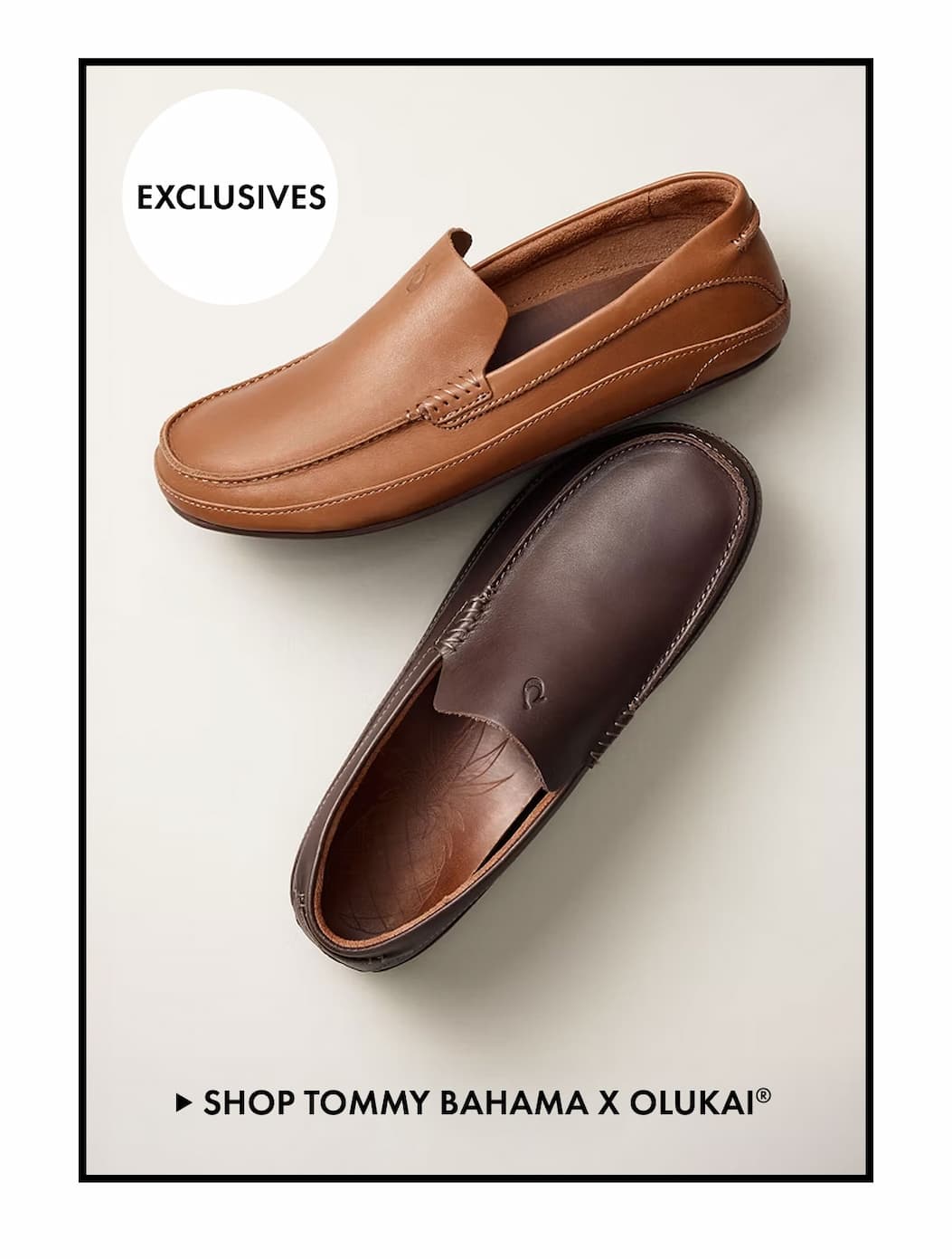 Exclusive TB x OluKai Shoes
