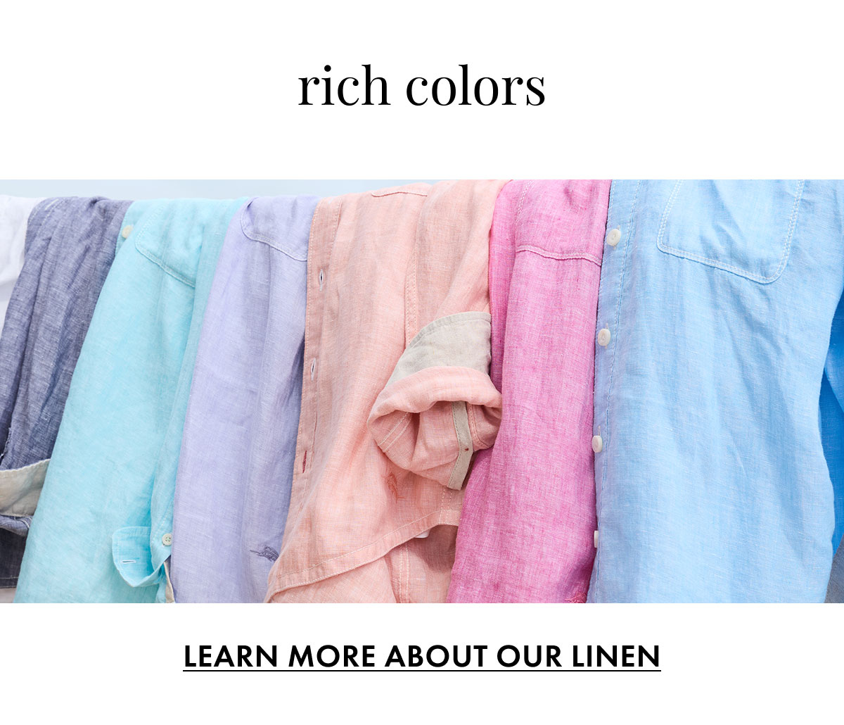 Learn More About Our Linen