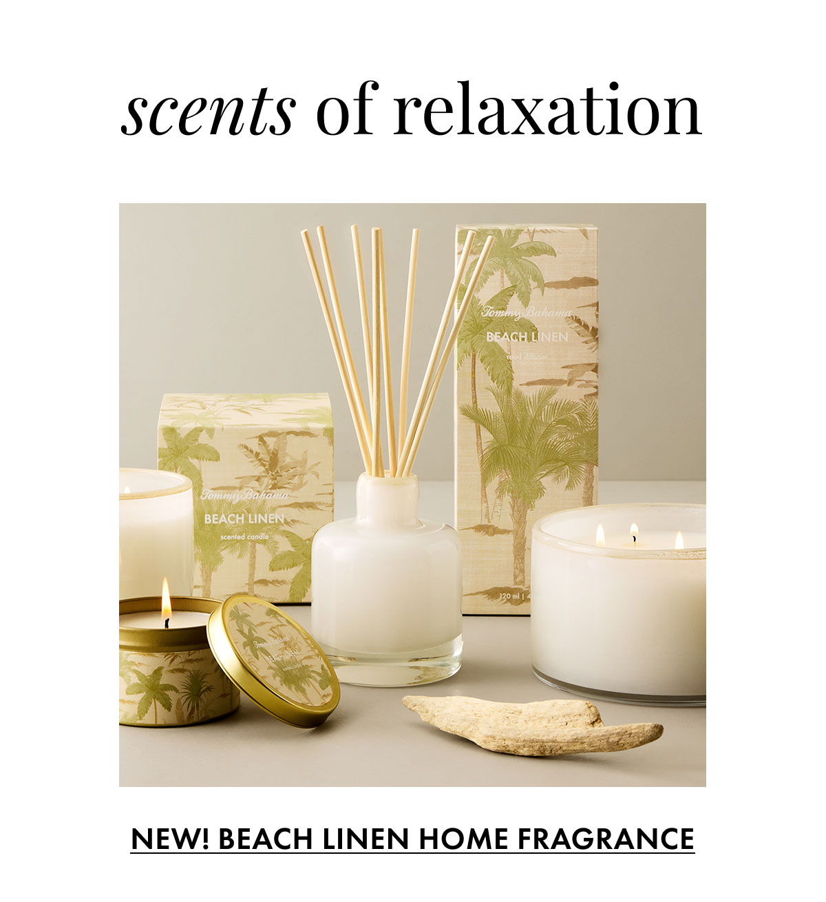 New Beach Linen Home Fragrance