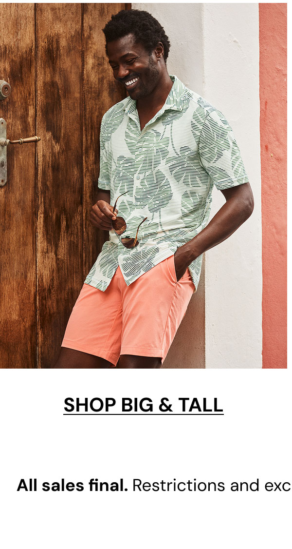 Shop Big & Tall